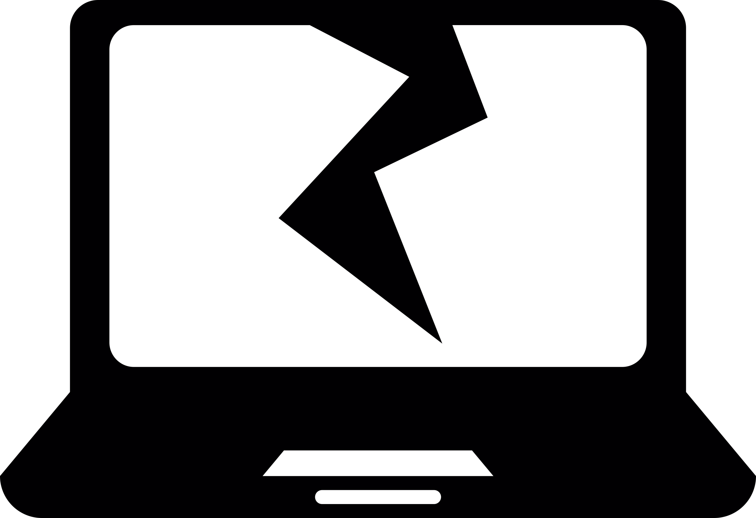 Broken Laptop Vinyl Svg File Free Vectors